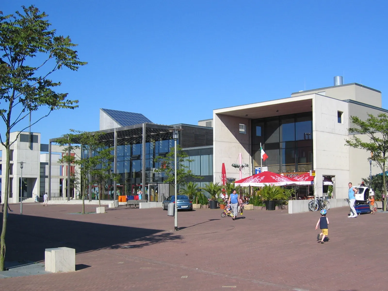 Stadtteilzentrum KroKuS Ansicht vom Thie