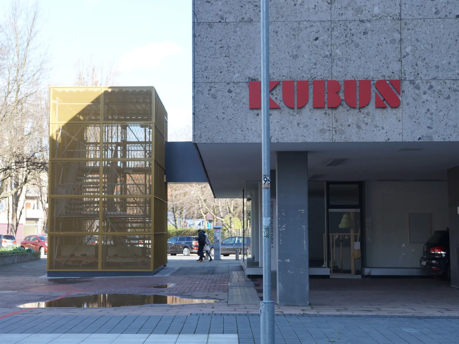Städtische Galerie KUBUS mit neuer Außentreppe