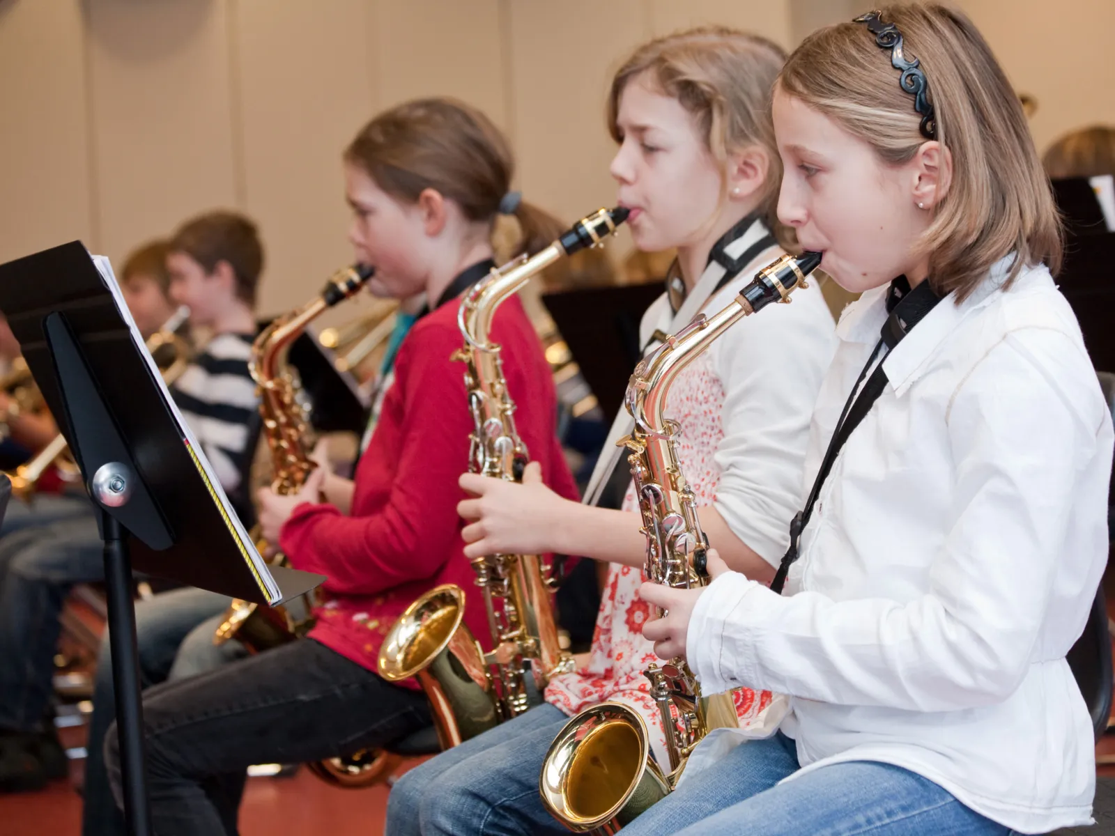 Das Saxophon ist in den verschiedensten Musikstilen zu Hause.