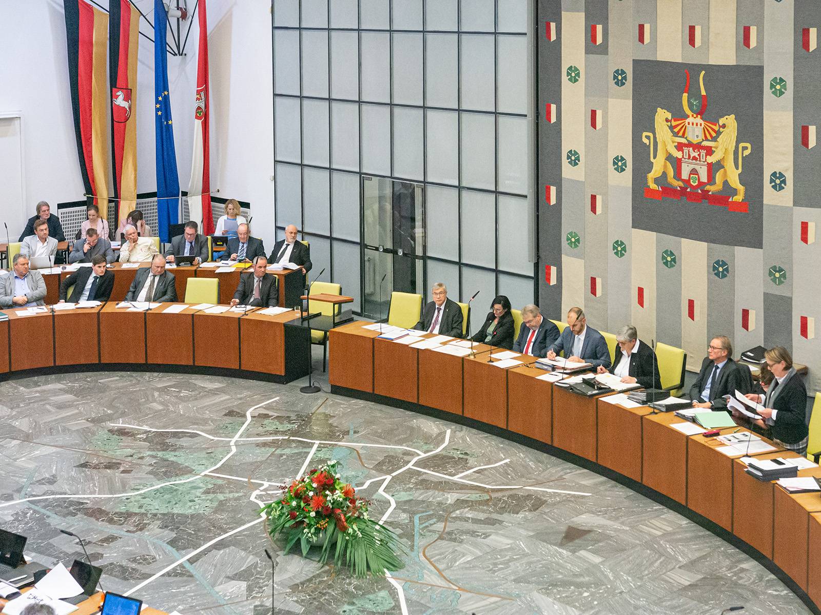 Blick in die Ratssitzung am 28. November 2019