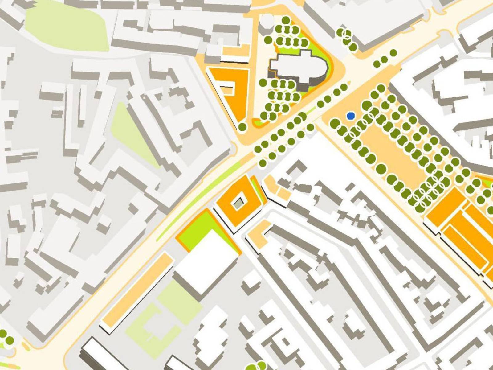 Innenstadtkonzept Hannover 2020+ – Ausschnitt Körnerplatz