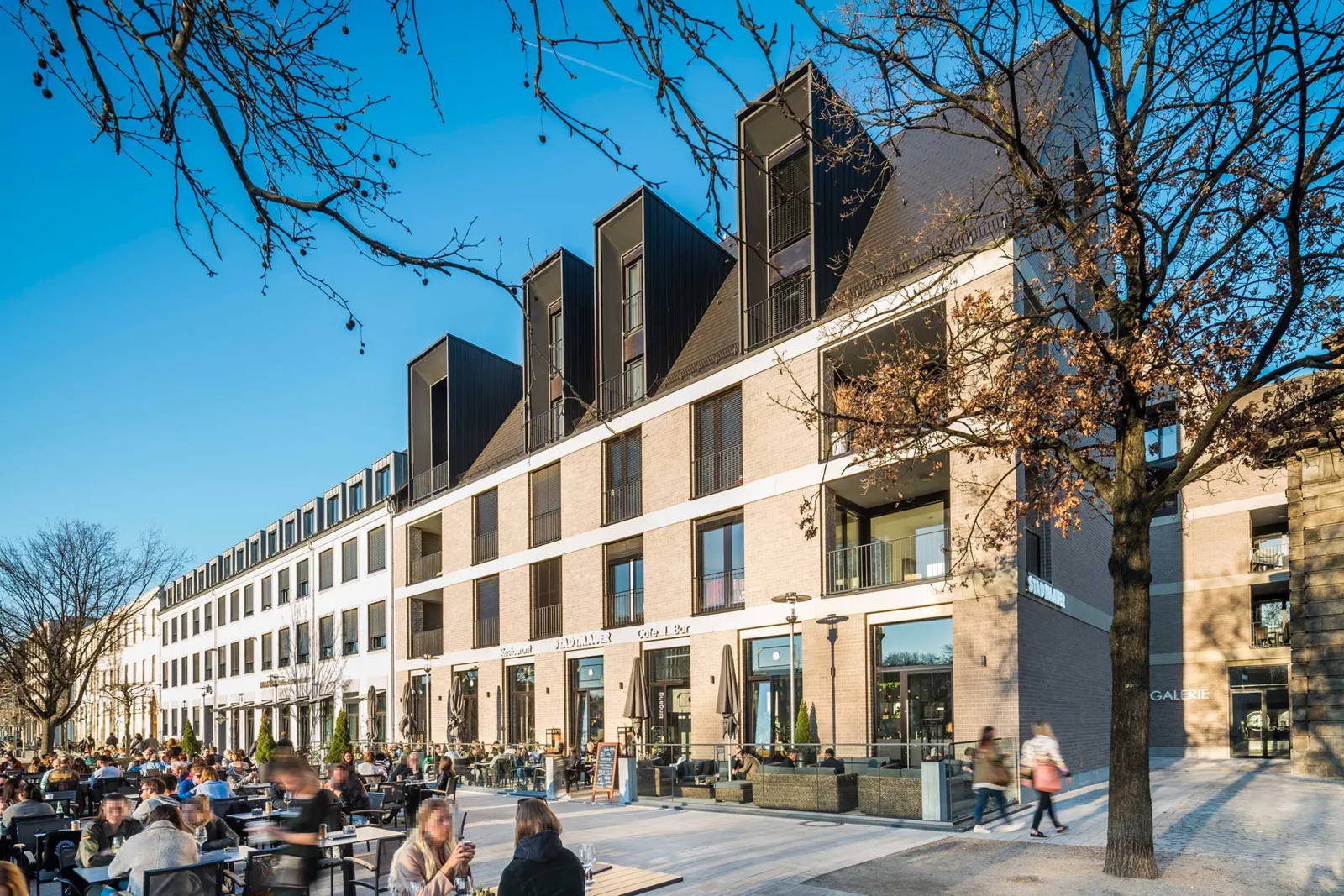 Neues Wohngebäude Am Hohen Ufer mit großer Terrasse