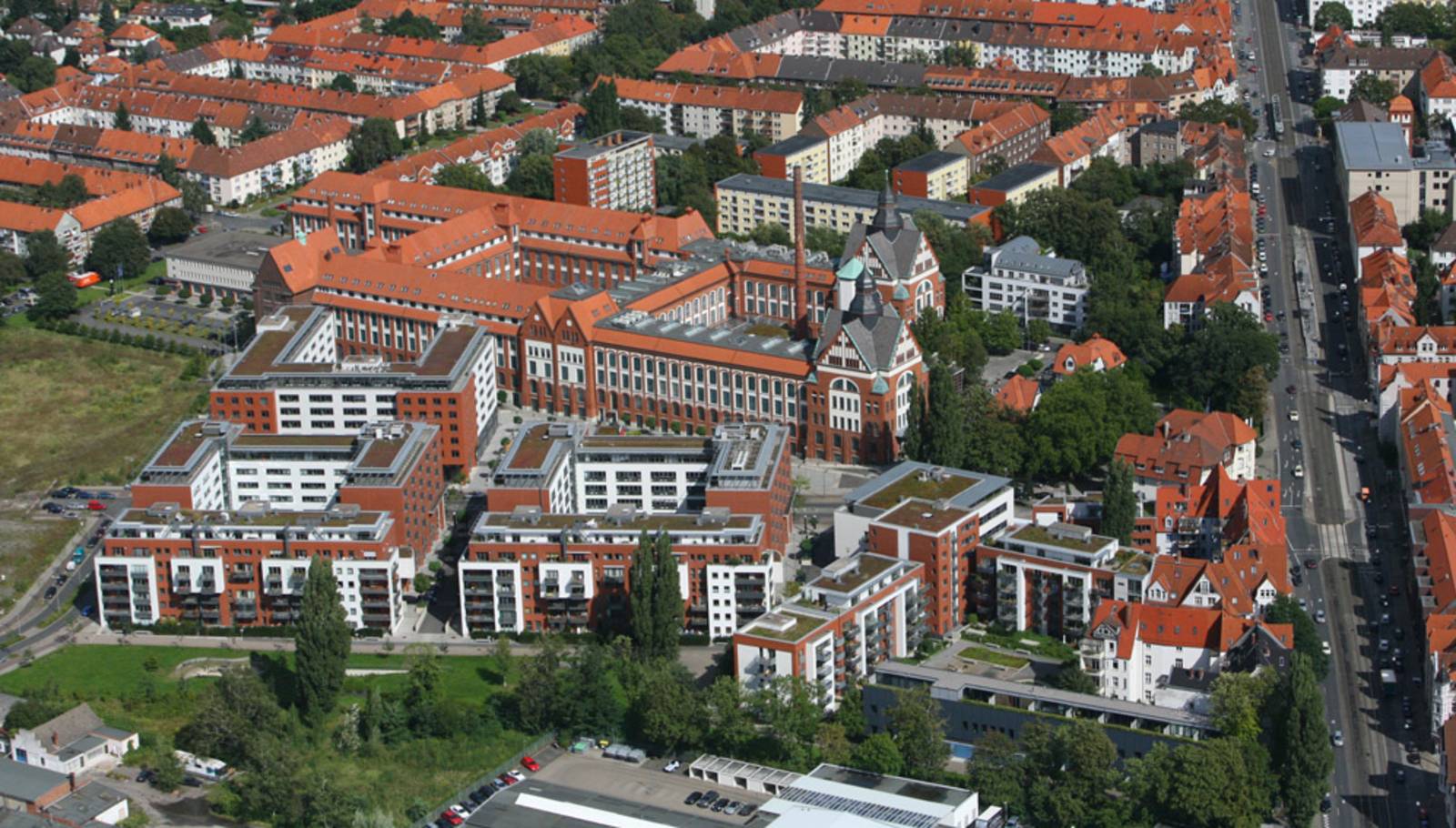 Luftbild Pelikan-Viertel