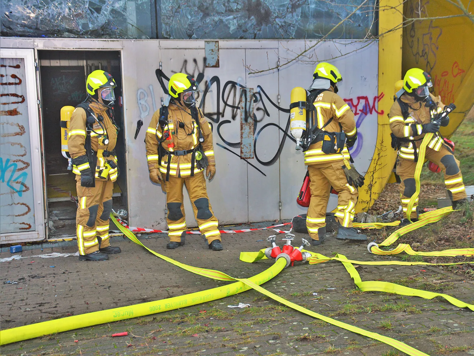 Zwei Verletzte bei Brand im litauischen Pavilllion