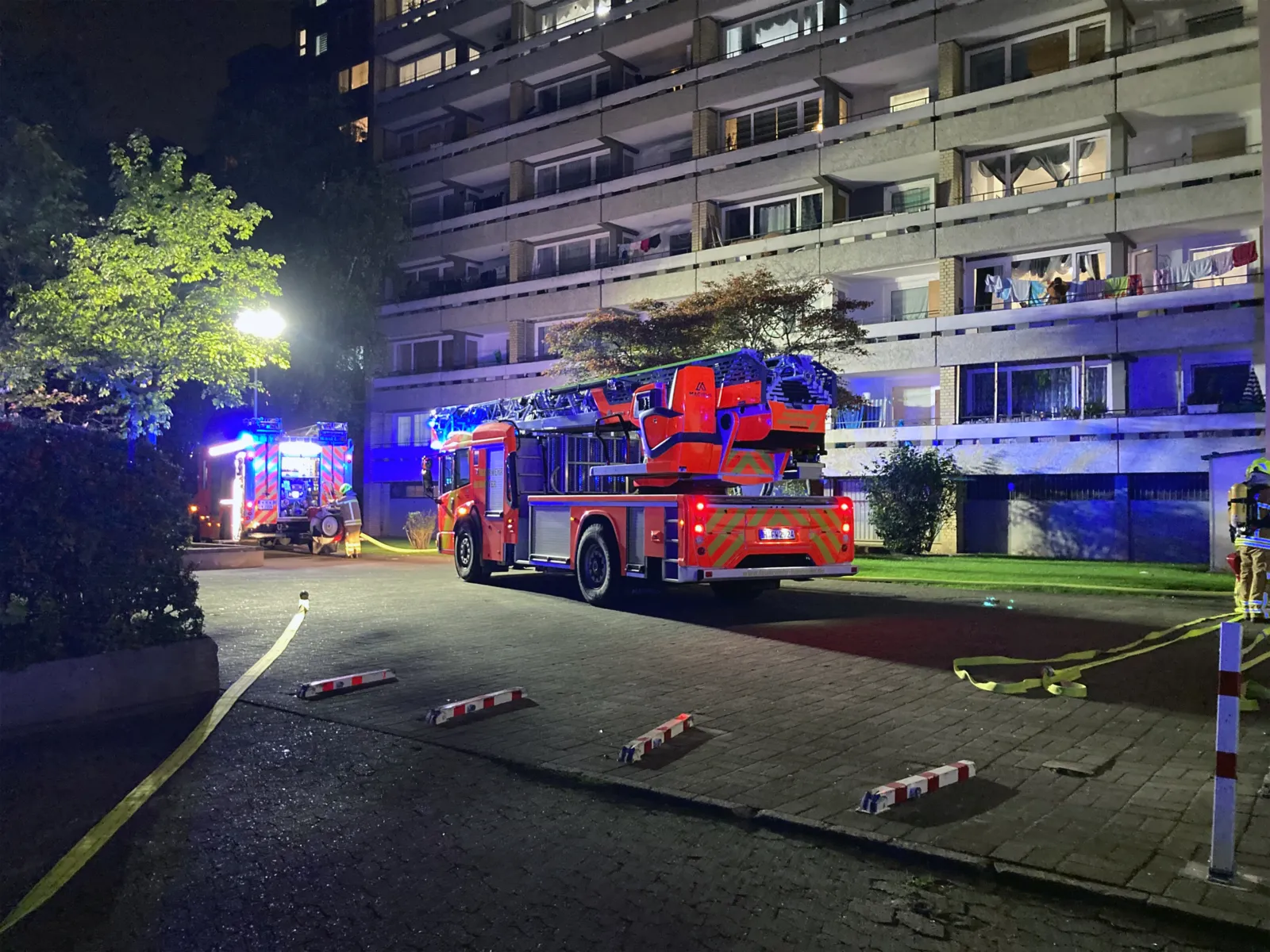 Ein Auto der Feuerwehr Hannover