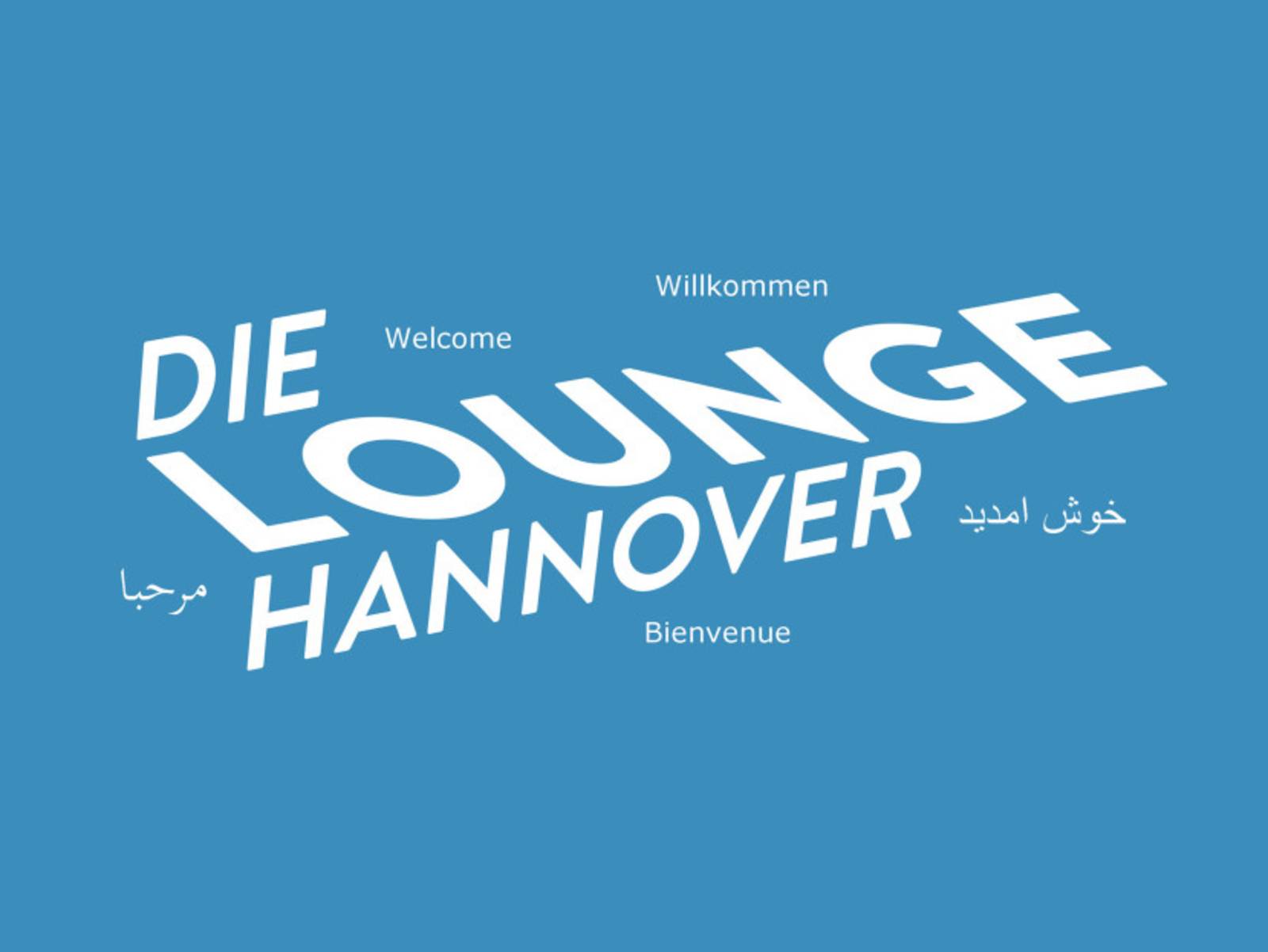 Schriftzug "Die Lounge Hannover"