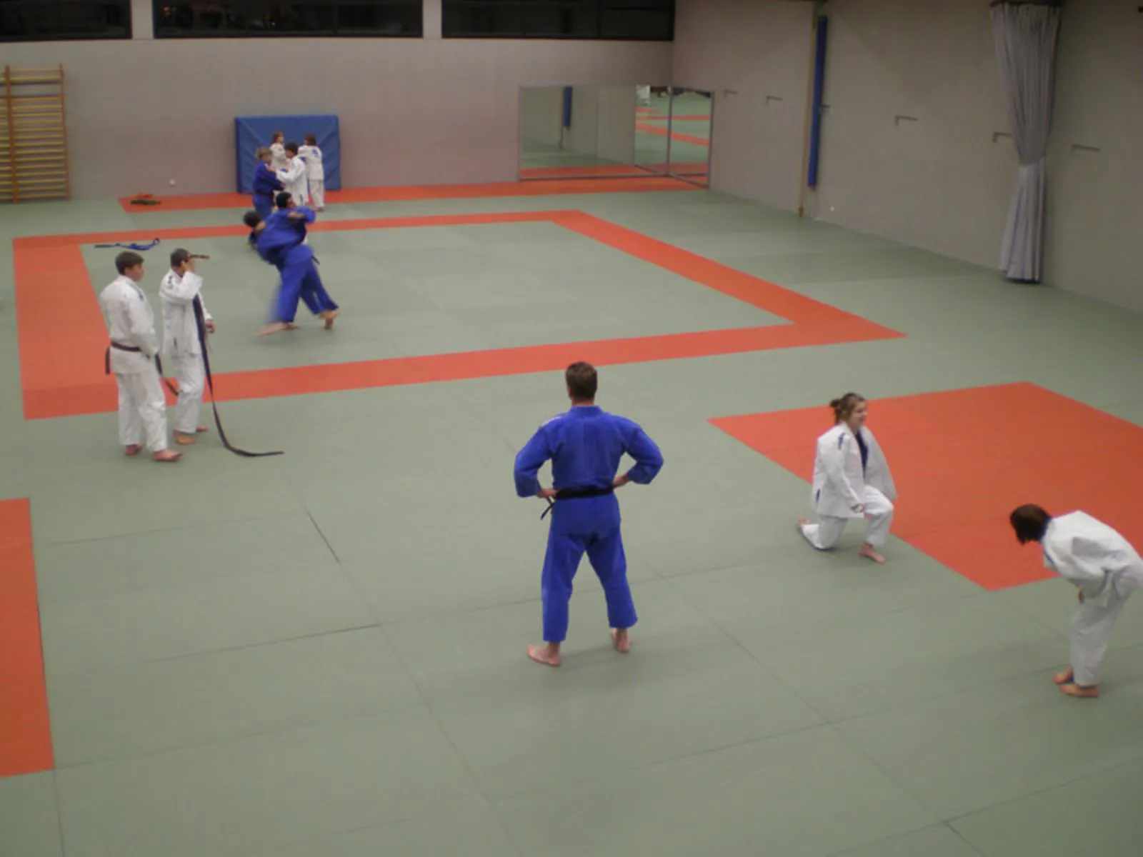 Sportler trainieren