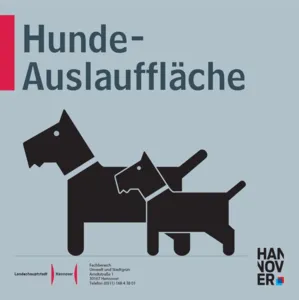 Schild Hundeauslauffl&auml;che.