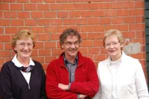 Stiftungsvorstand Petra Bliwert, Claus-Peter Schiefer, Erdmuthe Fischer