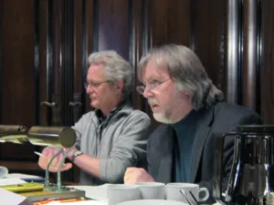 Wolfang Braulich und Dr. Udo Husmann vom Bildungsverein
