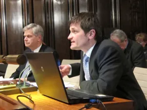 Arne Hirschner von der IHK