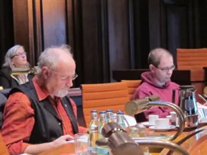 Die Ratsherren Engelke und Hillbrecht