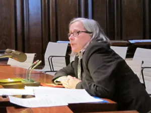 Ingrid Teschner vom Jugend- und Sozialhilfedezernat