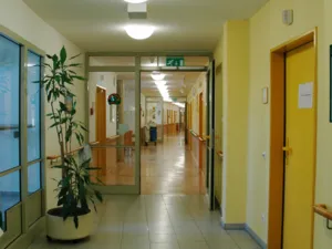 Blick in einen Flur des Herta-Meyer-Hauses