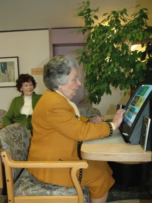 Computernutzung im Willy-Platz-Heim