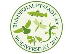 Logo "Bundeshauptstadt der Biodiversität"