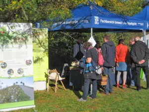 Informationsstand der Landeshauptstadt zum Thema "Umweltbildung"
