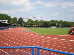 Laufbahnen im Erika-Fisch-Stadion
