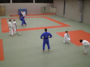 Sportler trainieren