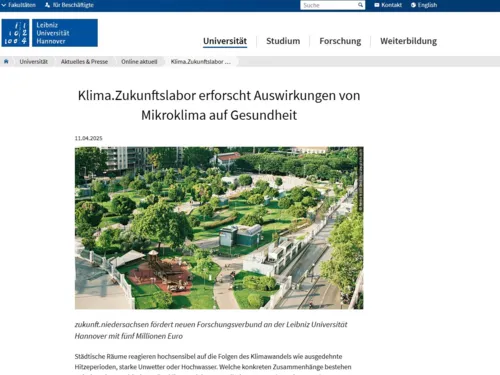 Oberfläche einer Internetseite.