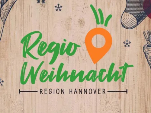 Grafik, in der "Regio Weihnacht" steht.