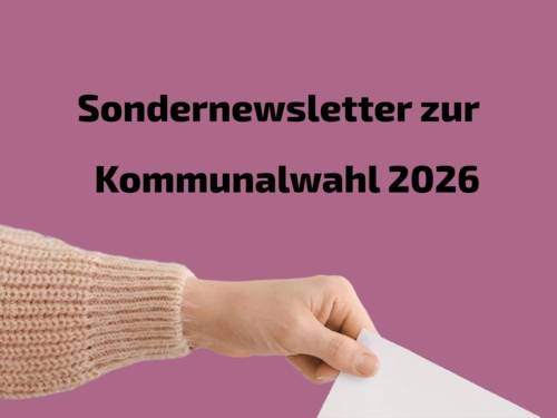 Foto von einer Hand, die einen Brief einwirft.