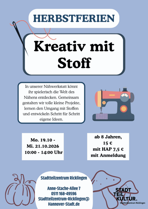 Kreativ mit Stoff