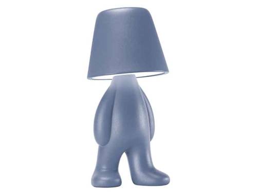 Tischleuchte Bigger Brother, Kunststoff (Polyethylen, Polycarbonat), Entwurf: Stefano Giovannoni (*1954), Herst.: Qeeboo, Mailand, Italien, Leihgabe Qeebo, Mailand