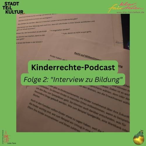 Episode 2 Thumbnail | Kinderrechte Podcast