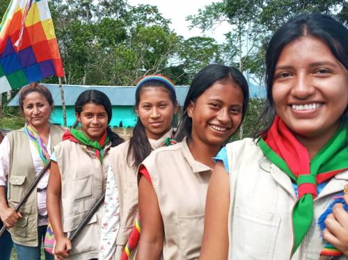 Guardia Indigena der unbewaffnete Selbstschutz Prozess der indigenen Gemeinden des Cauca