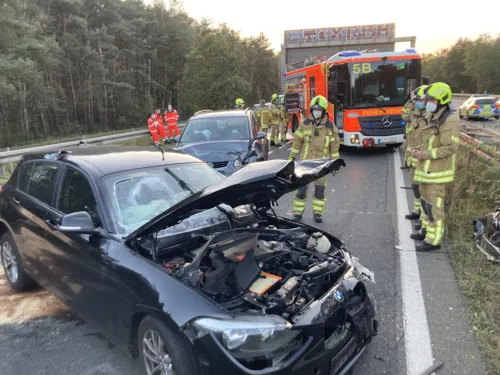 Die Feuerwehr Hannover an einer Ufallstelle
