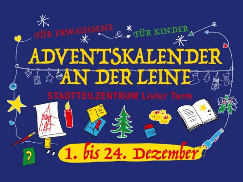 Adventskalender an der Leine