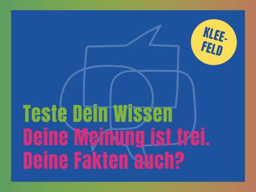 Woche der Meinungsfreiheit in Kleefeld