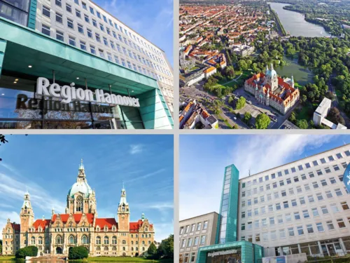 Das Neue Rathaus und das Haus der Region