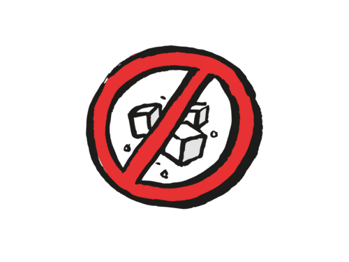 HOP Kachel Zuckerfrei