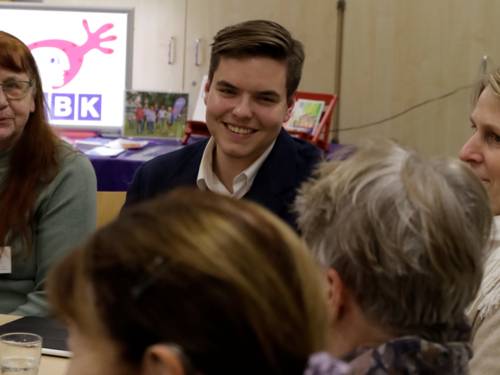 Jonathan Michel, designierter AG Sprecher Demokratie.