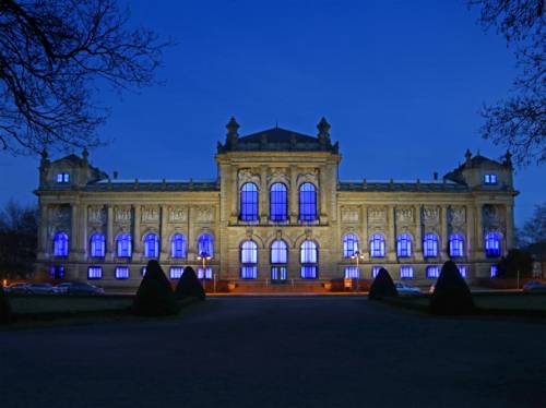 Landesmuseum Hannover, Lichtkunstprojekt "Hauslicht", 2014