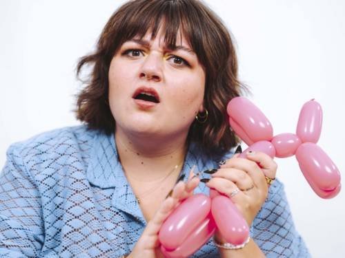 Die Kabarettistin Teresa Reichl