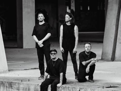 Die vier Bandmitglieder von „Architects“