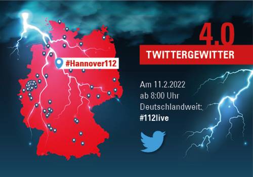 Unwetter über Deutschland-Twittergewitter4.0-Deutschlandkarte