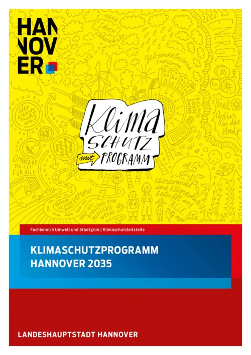 Titelseite Klimaschutzprogramm Hannover