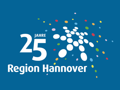 Logo 25 Jahre Region Hannover