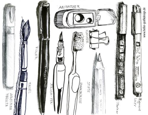 Zeichenkurs und Zeichentechniken