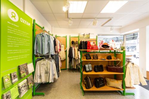 Der Oxfam Shop in Hannover von innen