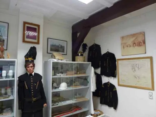 Ausstellungsraum des Teerkuhlen-Museums in Hänigsen
