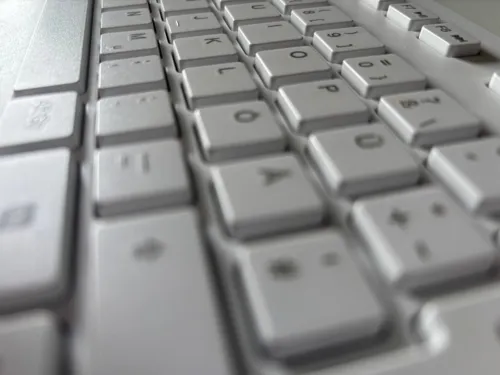 Computer Tastatur Digitalisierung