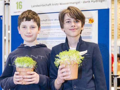 Thomas Lütke-Entrup (12) und Henri Loos (13)