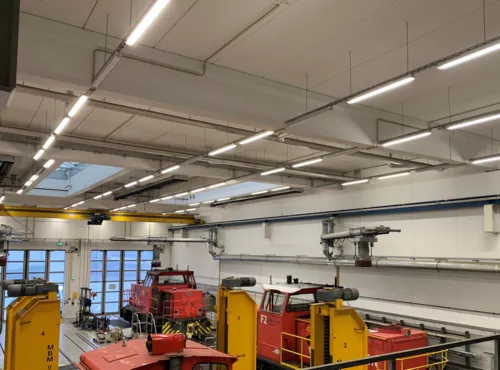 Werkstatt Beleuchtung