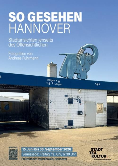 Elefant an Waschanlage
