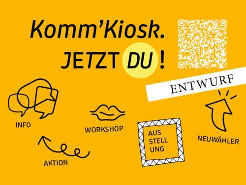 Eine Postkarte.
